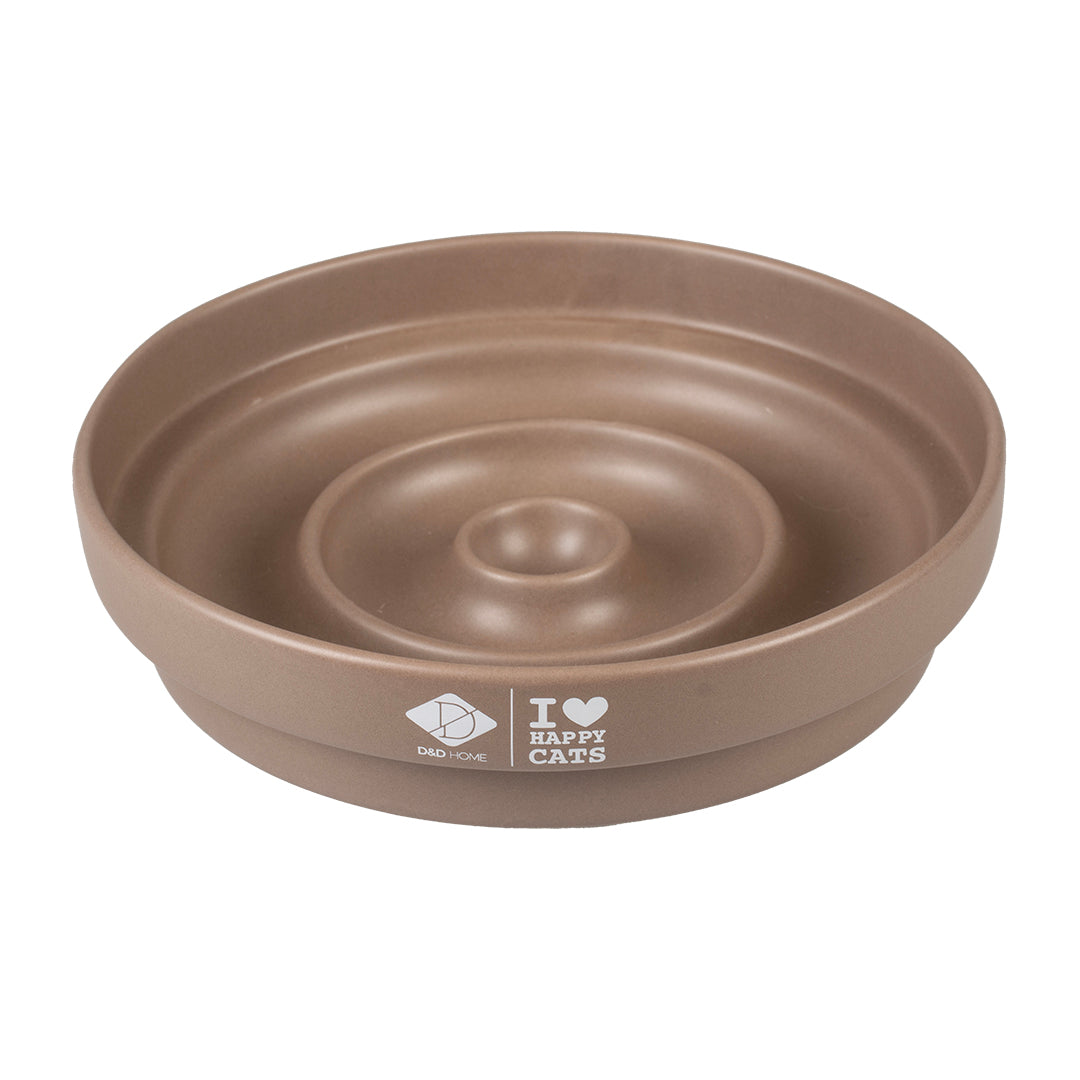 621/482360 - SUE — Gamelle anti-glouton « goutte » Brun