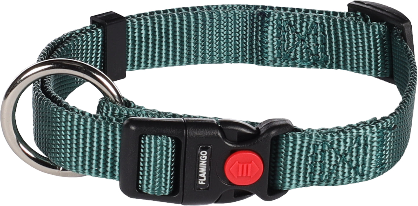 521858 - Chien Collier Ziggi Vert foncé S 30-45cm