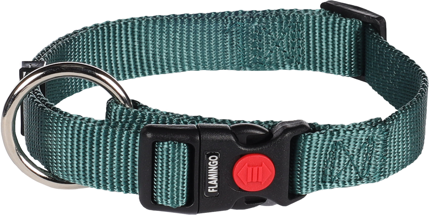 521859 - Chien Collier Ziggi Vert foncé M 40-55cm