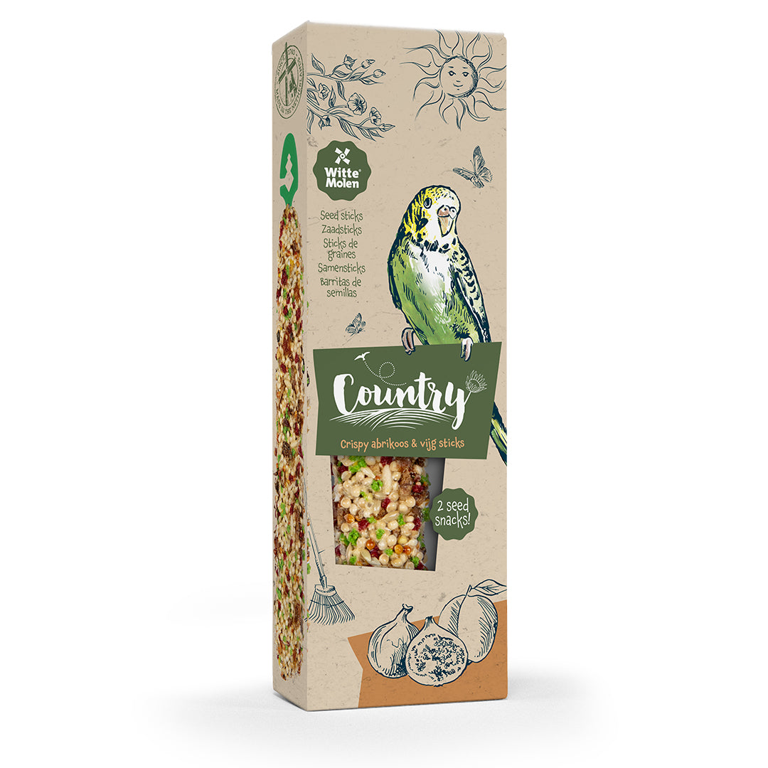 652736 - Country Sticks perruche abricot & figue