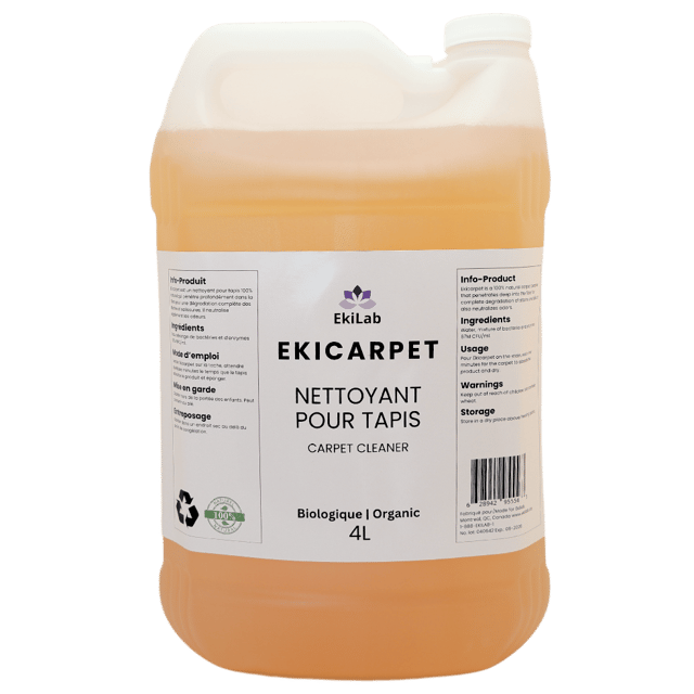 EC - Nettoyant commercial 100% biologique pour tapis