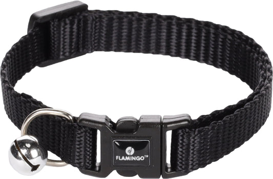 1031194 - Chat Collier Ziggi Noir 20-35cm 10mm
