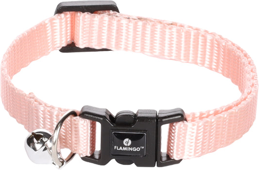 1031200 - Chat Collier Ziggi Rose clair 20-35cm