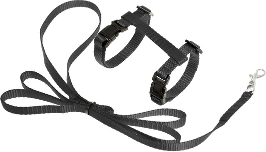 1031363 - Chat Harnais avec laisse Chaton Ziggi Rouge cérise 15-22cm 20-30cm 120cm 10mm