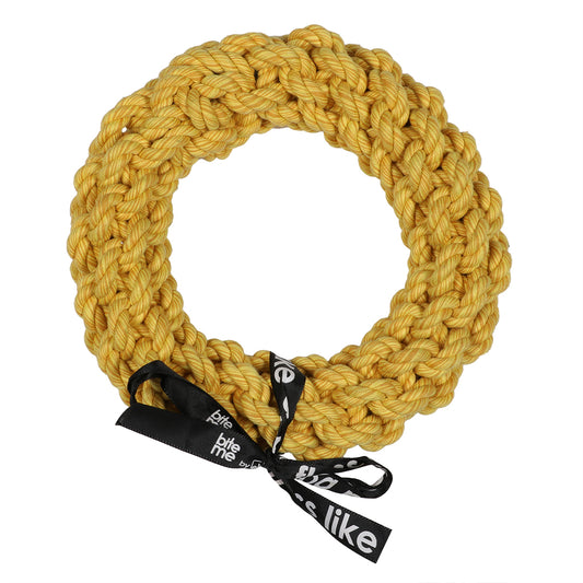 305/468791 - 'Da-Chain' anneau tressé Jaune