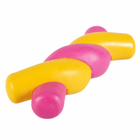 303/485613 - Jouet pour chien TWISTED S'MORES Jaune/rose