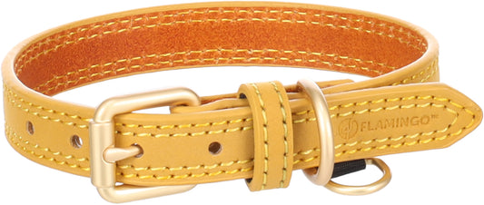 523636 - Chien Collier Virginia Jaune XS/S