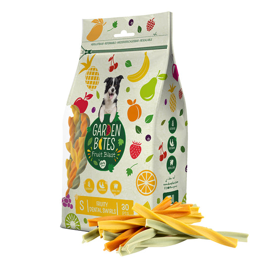 12715 - Garden Bites Fruity dental swirls Multicolore