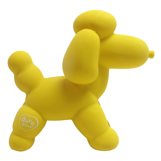12922 - Latex balloon Poodle Jaune