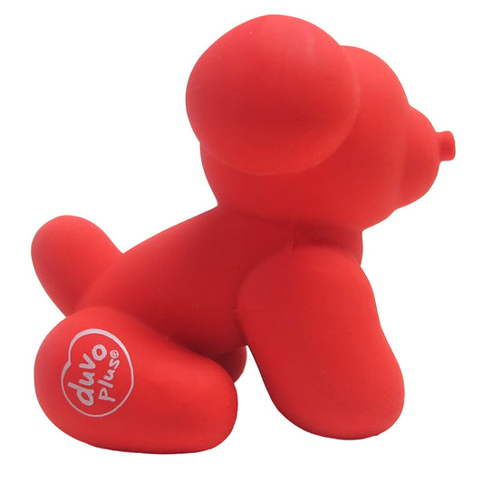 12923 - Latex balloon Pug Rouge