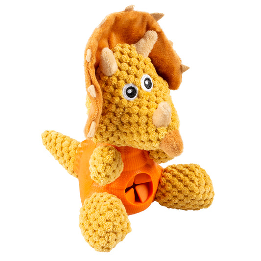 14574 - Peluche & caoutchouc Triceratops distributeur Multicolore