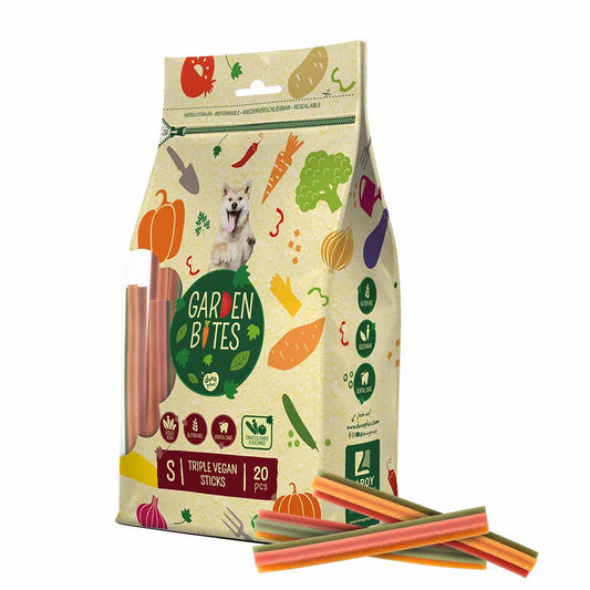 15439 - Garden Bites triple vegan sticks Multicolore
