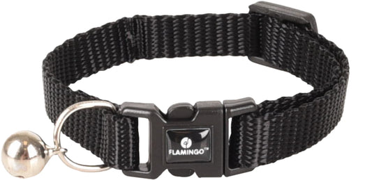 560998 - Chat Collier Chaton Ziggi Noir 15-22cm 10mm