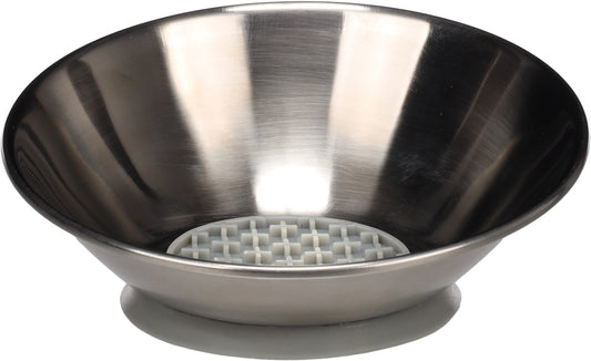 561788 - GAMELLE POUR LA NOURRITURE LASCO ROND ARGENT 18,5x7,5CM 550ML