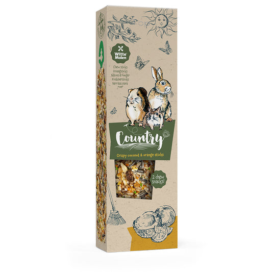 652733 - Country Bâtons à ronger coco & orange