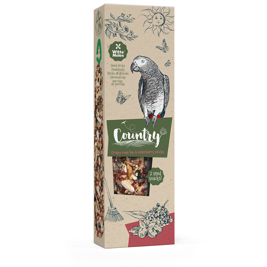 652739 - Country Sticks perroquet églantier & sureau