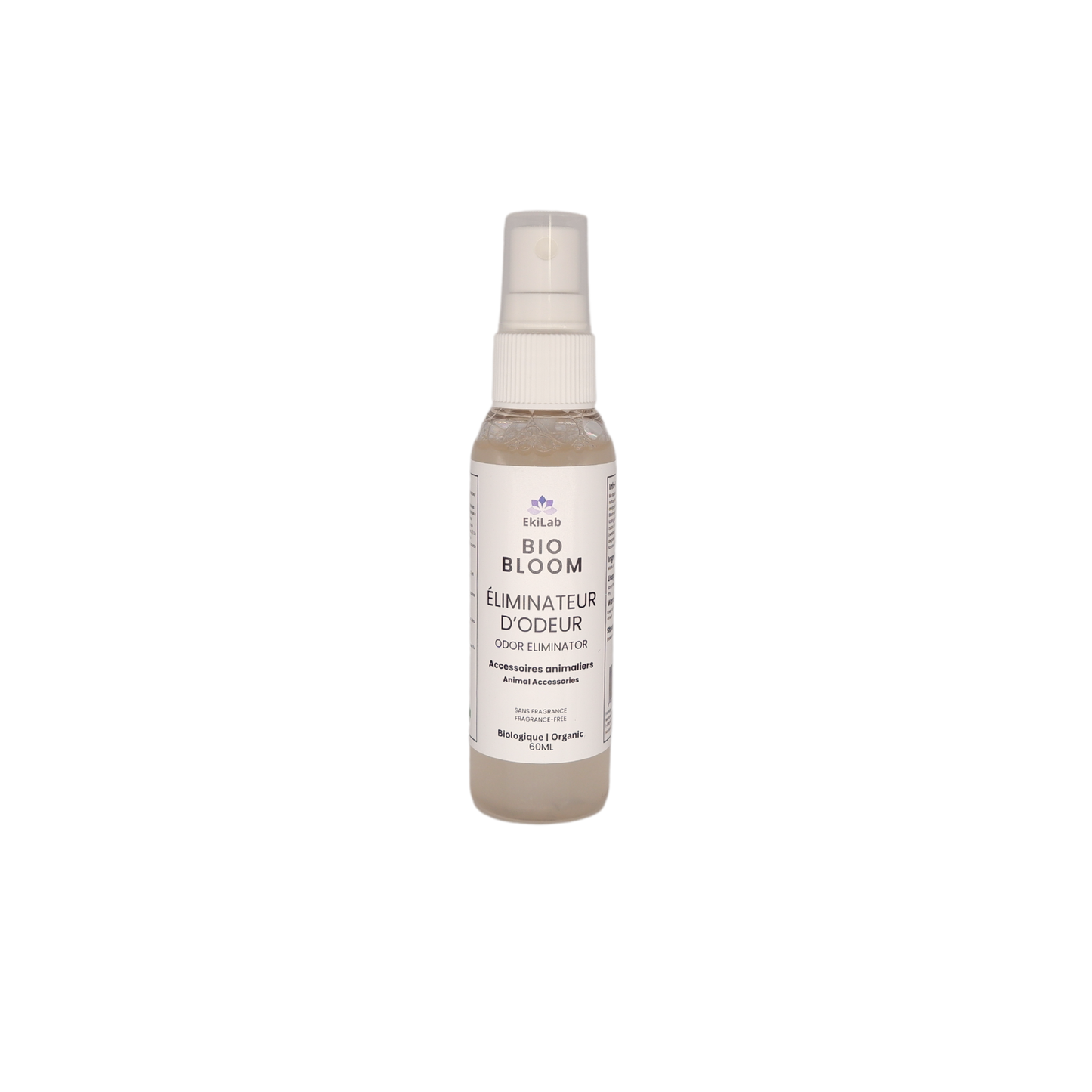 BBA - Éliminateur d'odeur 100% biologique pour Accessoires des animaux de compagnie